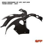 GFP Carbon Fiber Frame Covers - Honda CBR1000RR / SP / SP2 2017-2019