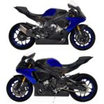 GFP Carbon Fiber Frame Covers - Yamaha MT-10 / SP 2016-2023