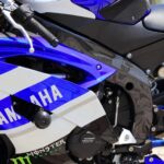 GFP Carbon Fiber Frame Covers - Yamaha R6 2017-2023