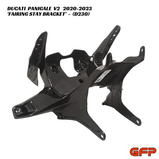 GFP Carbon Fiber Front Fairing Stay Bracket - Ducati Panigale V2 2020-2023