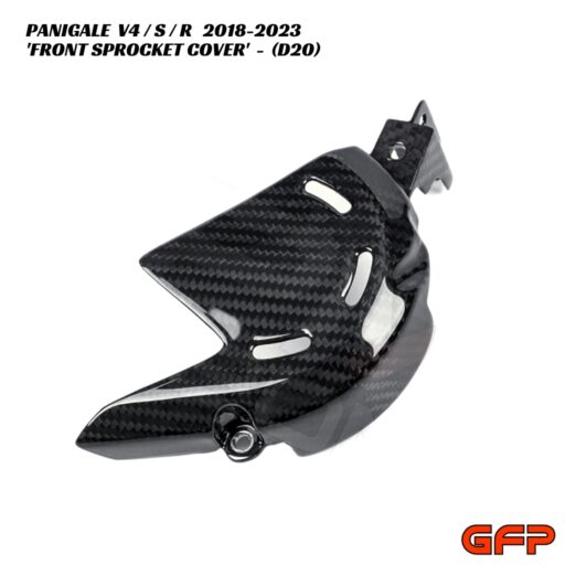 GFP Carbon Fiber Front Sprocket Cover - Ducati Panigale V4 / S / R 2018-2023