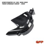 GFP Carbon Fiber Front Sprocket Cover - Ducati Streetfighter V4 / V4S 2020-2023