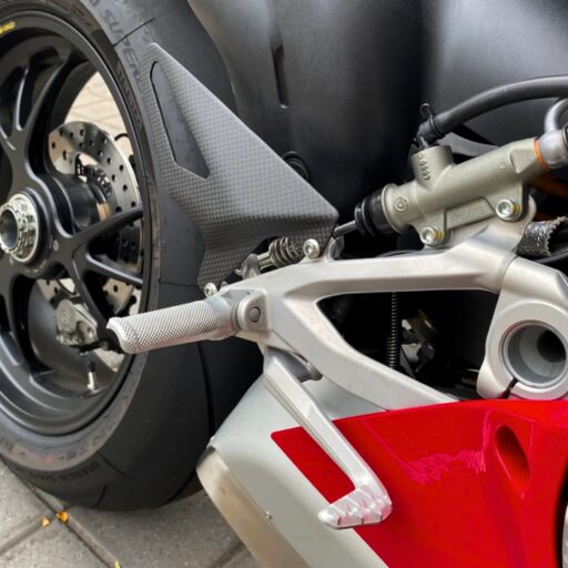 GFP Carbon Fiber Heel Guards - Ducati Streetfighter V4 / V4S 2020-2023