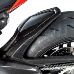 GFP Carbon Fiber Hugger With Chain Guard - GLOSS - Ducati Streetfighter V4 / S / SP 2020-2023