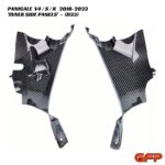 GFP Carbon Fiber Inner Side Fairing Panels - Ducati Panigale V4 / S / R 2018-2023