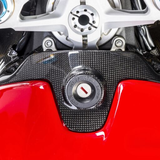 GFP Carbon Fiber Key Ignition Cover - GLOSS - Ducati Panigale 1199 / S / R 2012-2015