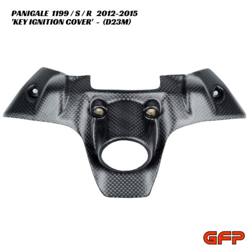 GFP Carbon Fiber Key Ignition Cover - MATT - Ducati Panigale 1199 / S / R 2012-2015