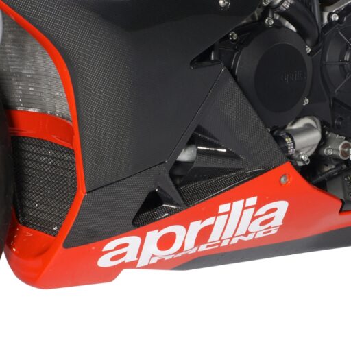 GFP Carbon Fiber Lower Side Fairing Pullers - Aprilia RSV4 R / Factory 2009-2014