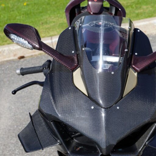GFP Carbon Fiber Mirror Covers - Ducati Panigale V4 / S / R 2018-2023