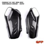 GFP Carbon Fiber OEM Exhaust Covers - Ducati Panigale V4 / V4S 2018-2023