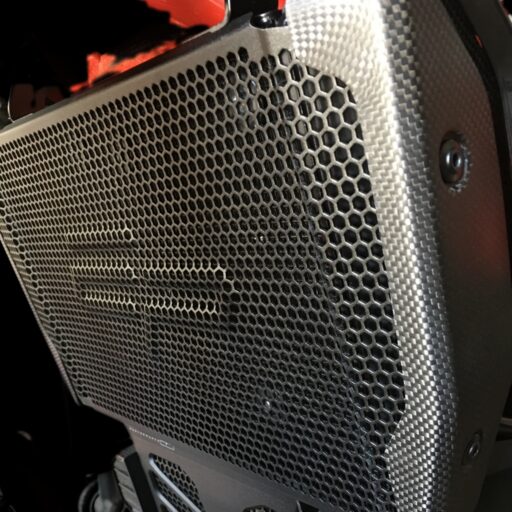 GFP Carbon Fiber Radiator Protection Covers - Ducati Hypermotard 821 / SP 2013-2015
