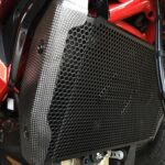 GFP Carbon Fiber Radiator Protection Covers - Ducati Hypermotard 821 / SP 2013-2015