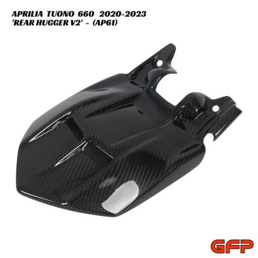 GFP Carbon Fiber Rear Hugger V2 - Aprilia Tuono 660 2020-2023