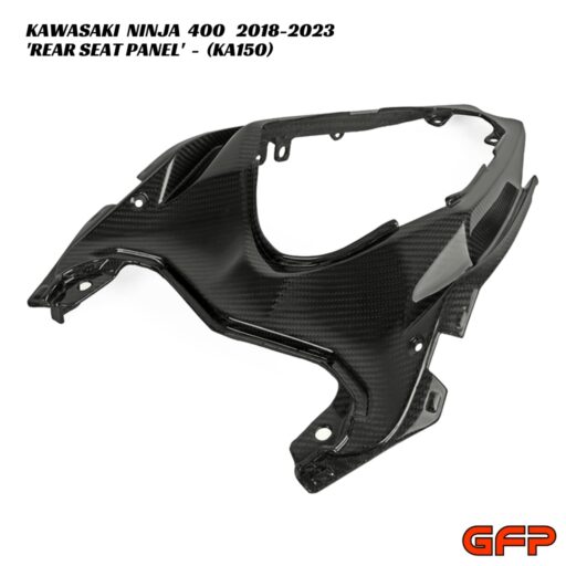 GFP Carbon Fiber Rear Seat Panel - Kawasaki Ninja 400 2018-2023