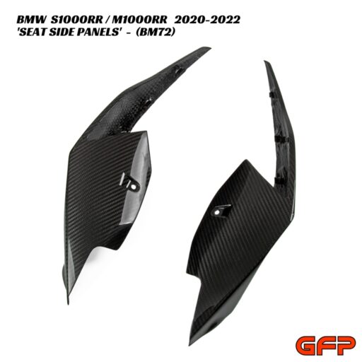 GFP Carbon Fiber Rear Seat Side Panels - BMW S1000RR / M1000RR 2020-2022