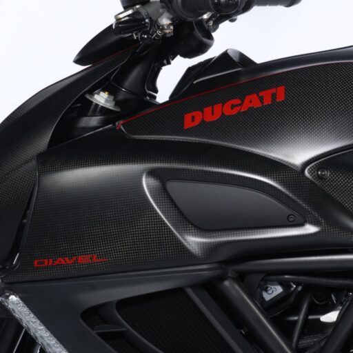 GFP Carbon Fiber Side Air Intake Covers - Ducati Diavel 1200 2011-2018