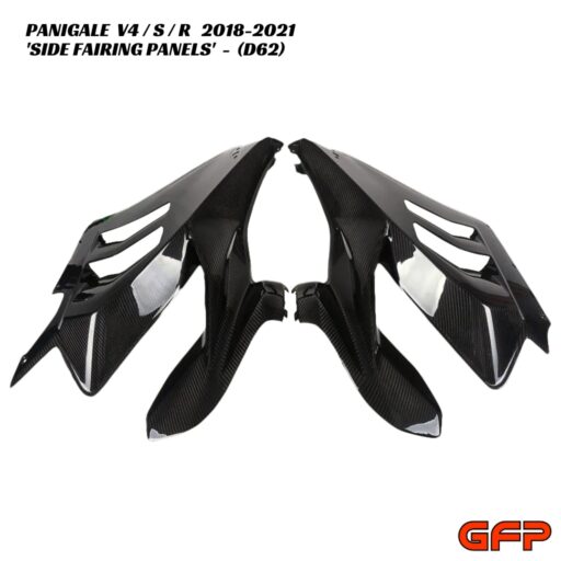 GFP Carbon Fiber Side Fairing Panels - Ducati Panigale V4 / S / R 2018-2021