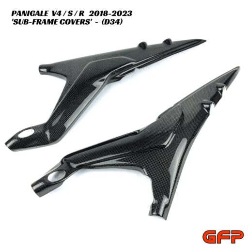GFP Carbon Fiber Sub-Frame Covers - Ducati Panigale V4 / S / R 2018-2023