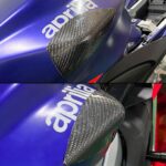 GFP Carbon Fiber Tank Protection Sliders - Aprilia RS660 2020-2023