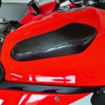 GFP Carbon Fiber Tank Protection Sliders - Ducati Panigale 1199 / S / R 2012-2015