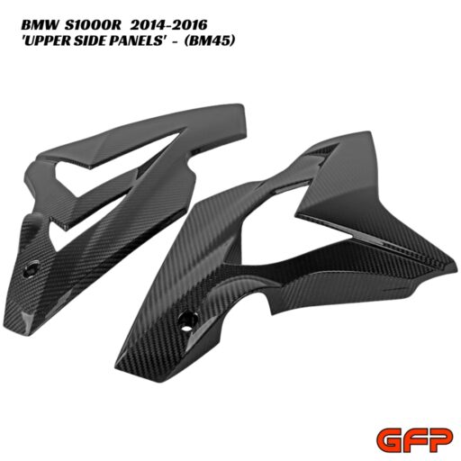 GFP Carbon Fiber Upper Side Fairing Panels - BMW S1000R 2014-2016