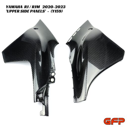 GFP Carbon Fiber Upper Side Fairing Panels - Yamaha R1 / R1M 2020-2023