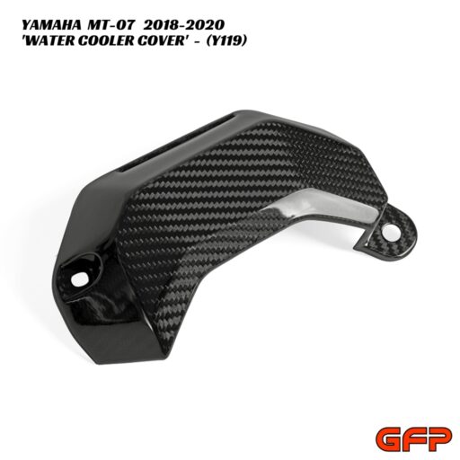 GFP Carbon Fiber Water Cooler Cover - Yamaha MT-07 2018-2020