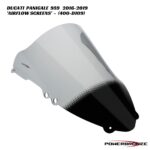 Powerbronze Airflow Double Bubble Screens - 400-D109 - Ducati Panigale 959 2016-2019