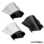 Powerbronze Airflow Double Bubble Screens - 400-H135 - Honda CBR500R 2013-2015