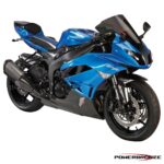 Powerbronze Airflow Double Bubble Screens - 400-K124 - Kawasaki ZX6 / ZX636R 2009-2023