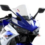 Powerbronze Airflow Double Bubble Screens - 400-Y132 - Yamaha R3 2015-2018