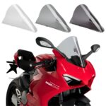 Puig R-Racer Double Bubble Screens - 9690 - Ducati Panigale V2 2020-2023