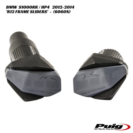 Puig R12 Frame Sliders / Crash Bobbins - 6060N - BMW S1000RR / HP4 2012-2014