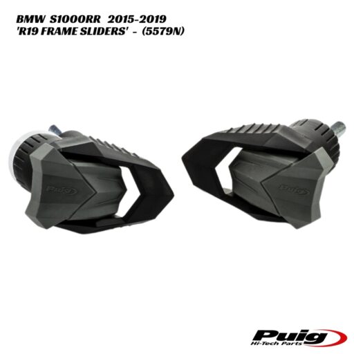 Puig R19 Frame Sliders / Crash Bobbins - 5579N - BMW S1000RR 2015-2019