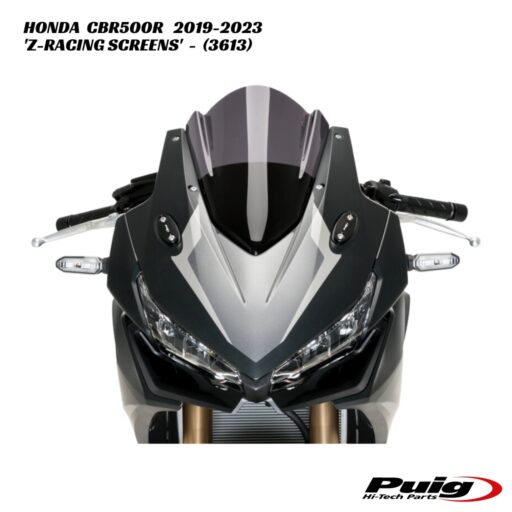 Puig Z-Racing Double Bubble Screens - 3613 - Honda CBR500R 2019-2023