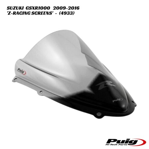 Puig Z-Racing Double Bubble Screens - 4933 - Suzuki GSXR1000 2009-2016