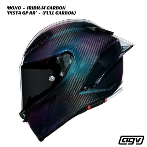 AGV Pista GP RR Carbon Helmet - MONO IRIDIUM CARBON