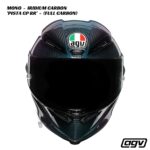 AGV Pista GP RR Carbon Helmet - MONO IRIDIUM CARBON