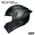 AGV Pista GP RR Carbon Helmet - MONO MATT CARBON