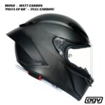 AGV Pista GP RR Carbon Helmet - MONO MATT CARBON