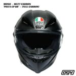 AGV Pista GP RR Carbon Helmet - MONO MATT CARBON