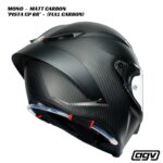 AGV Pista GP RR Carbon Helmet - MONO MATT CARBON