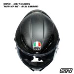 AGV Pista GP RR Carbon Helmet - MONO MATT CARBON