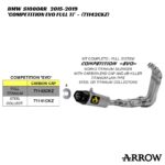 Arrow Competition EVO Full Titanium Exhaust System - 71142CKZ - BMW S1000RR 2015-2019