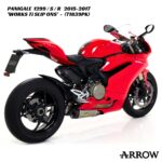 Arrow Works Titanium Twin Slip-Ons - 71839PK - Ducati Panigale 1299 / S / R 2015-2017