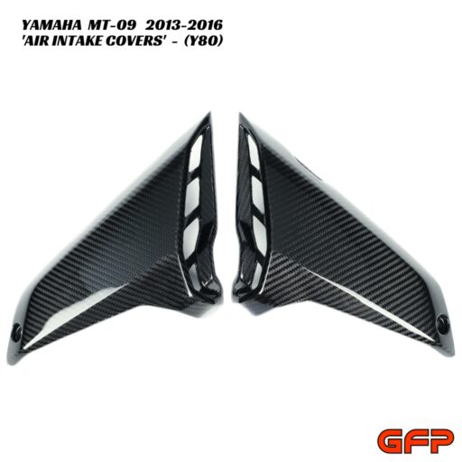 GFP Carbon Fiber Air Intake Covers - Yamaha MT-09 2013-2016