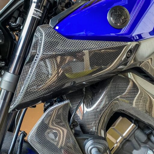 GFP Carbon Fiber Air Intake Covers - Yamaha MT-09 / SP 2017-2020