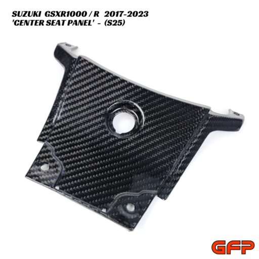 GFP Carbon Fiber Center Seat Panel - Suzuki GSXR1000 / R 2017-2023