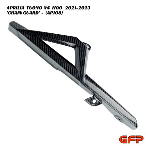 GFP Carbon Fiber Chain Guard - Aprilia Tuono V4 1100 2021-2023