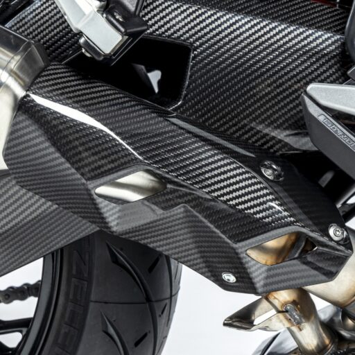 GFP Carbon Fiber Exhaust Cover - BMW S1000XR 2020-2024